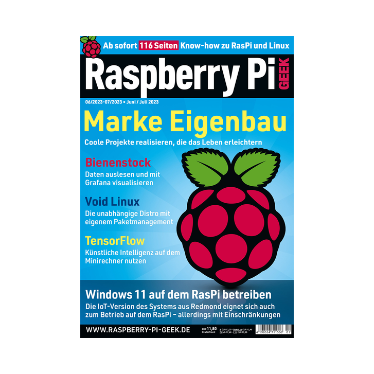 Raspberry Pi Geek - Ausgabe 06/23 - 07/23