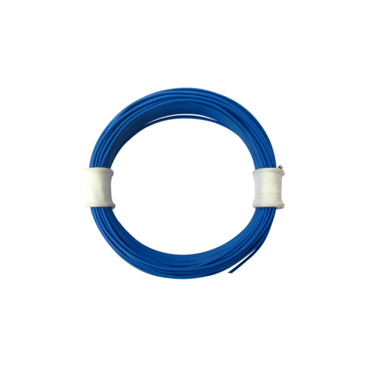 Schönwitz 50922 10 Meter Ring Miniaturkabel Litze flexibel LIVY 0,04mm² blau