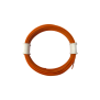 Schönwitz 50930 10 Meter Ring Miniaturkabel Litze flexibel LIVY 0,04mm² orange