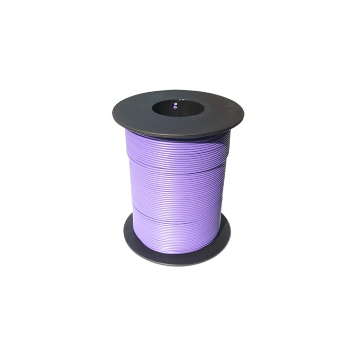 Schönwitz 50349 100 Meter Miniaturkabel Litze flexibel LIY 0,14mm² lila violett