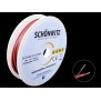 Schönwitz 50148 10m LIYZ Zwillingslitze 2x 0,14mm² rot / schwarz