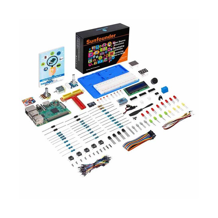 Super Starter Kit V3.0 für Raspberry Pi, inkl. 123-seitigem Anleitungsbuch