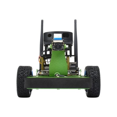 JetRacer Professional Version ROS AI Kit A, Dual Controllers AI Robot, Lidar Mapping, Vision Processing, NVIDIA Jetson Nano Developer Kit (B01) 23756