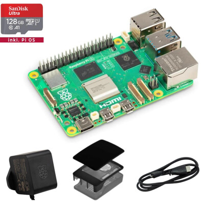 Raspberry Pi 5 8 GB Starter Ki | Gehäuse m....