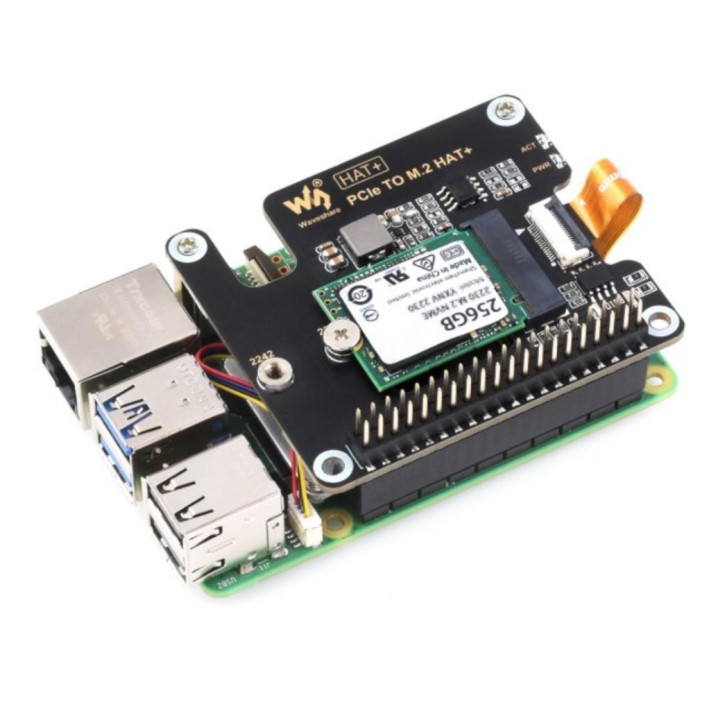 Waveshare PCIe zu M.2 Adapter für Raspberry Pi 5