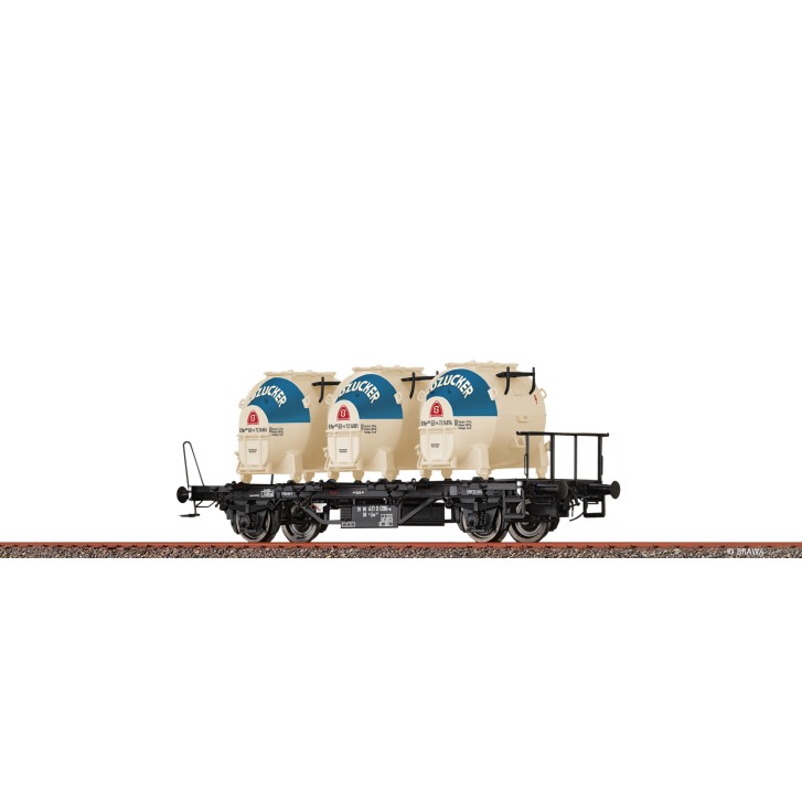 Brawa 50922 H0 Behältertragwagen Lbs577 "Südzucker" DB