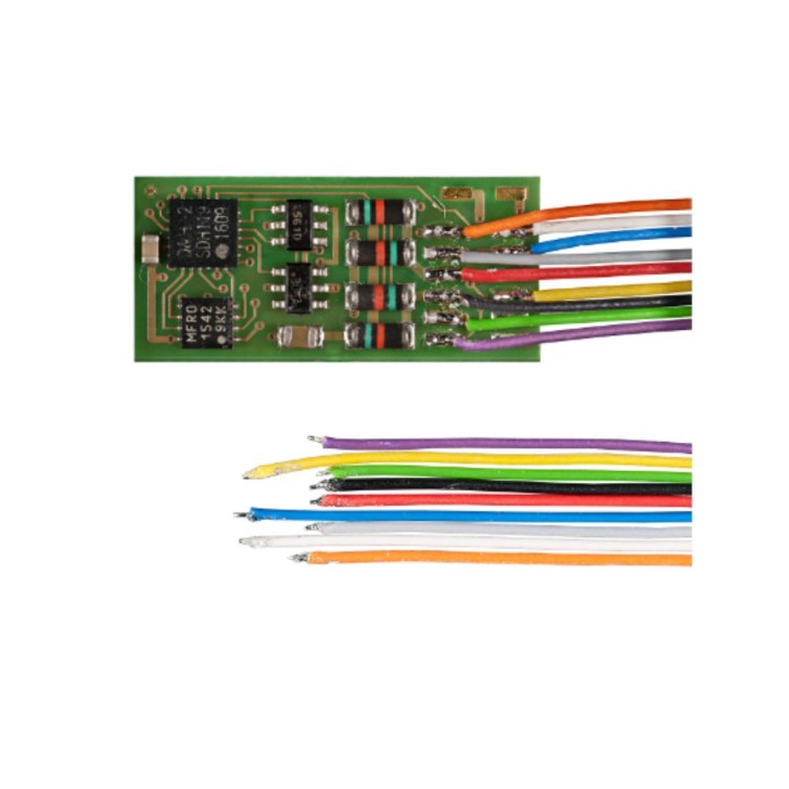 D&H Fahrzeugdecoder PD12A-3 für DCC