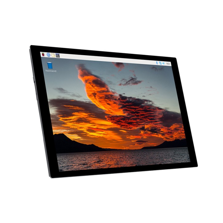 10,1 Zoll kapazitiver Touchscreen mit gehärtetem Glas/CE 28897, 1280×800, IPS