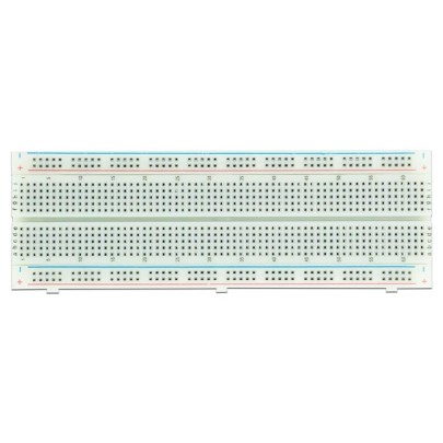 830 Kontakte Full Size Breadboard (Steckbrett) Weiß