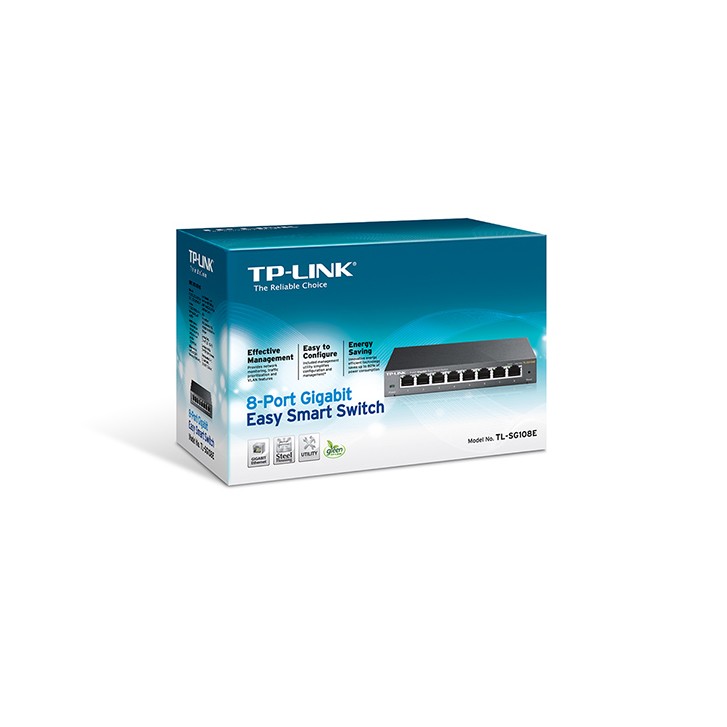 8 Port Gigabit Switch TL-SG108 von TP-LINK