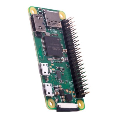 Raspberry Pi Zero WH inkl. 40 Pin GPIO Header