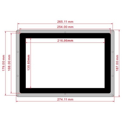 10.1 zoll HDMI IPS LC-Display (B)